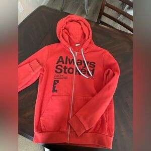 Red Dutch bros zip up!